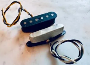 Custom electric guitar pickups hand wound on our proprietary machine by Fayland Guitars.