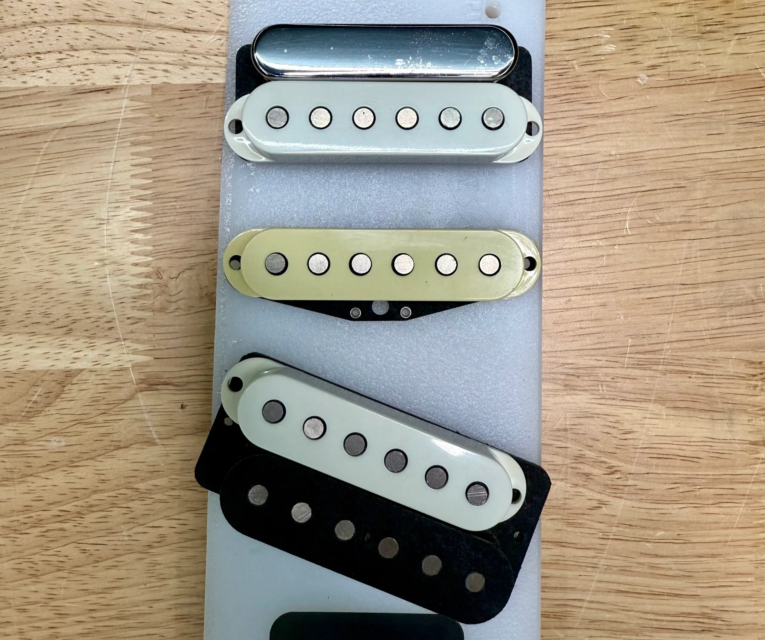 Premium electric guitar pickups custom made by Fayland Guitars